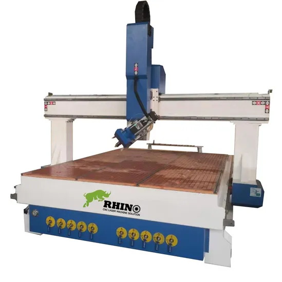 High 600mm Z Axis 180 Degree Spindle Tilting Head CNC Router Machine 4 Axis for Curved Furniture Panel/Foam Mold/EVA Models/Wooden Moulds Making