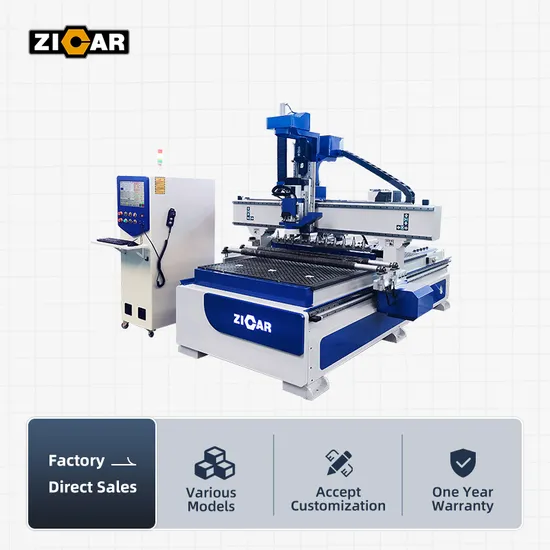 ZICAR Automatic CNC cnc engraver carving machine CNC router Automatic Tool Changer CR1325 ATC
