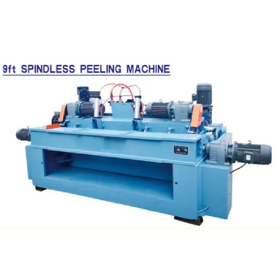 Four Feet Spindleless Core Veneer Peeling Machine for 1.5-2.5mm Veneer