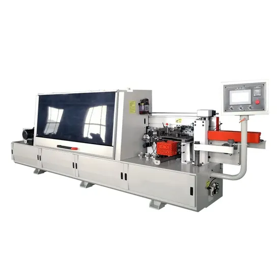 Furniture MDF PVC Edge Banding Strip Making Machine Fully Automatic Wood Banding Machine with Six Functions