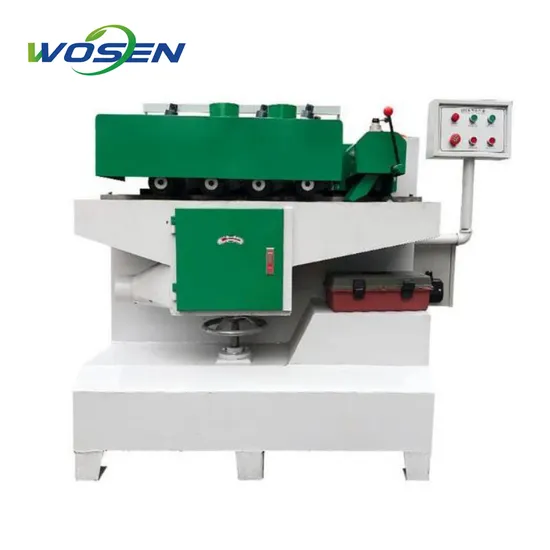Low Price Wood Gang Rip Saw Circular Multi Blade Cutting Machine