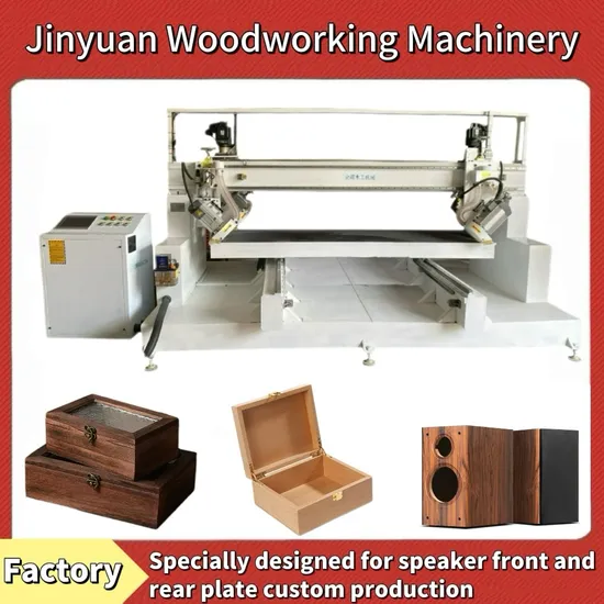 Factory Direct Supply Woodworking CNC Fast Cutting Machine Gift Box Speaker Eight V Machine