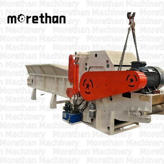 216 Engine Diesel Mobile Wood Drum Chipper Shredder Wood Pallet Crusher for Pellet Production Comprehensive Crusher