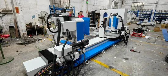 Woodworking Machinery Double Round End Tenoner Machine Rounding off Tenoning Machine Makes Tenon on Both Ends Custom