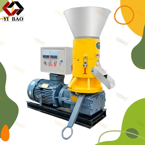 Flat Die Wood Pelet Mill Fuel Pellet Granulator Machine Biomass Rind Die Wood Pellet Machine Pellet Making Machine