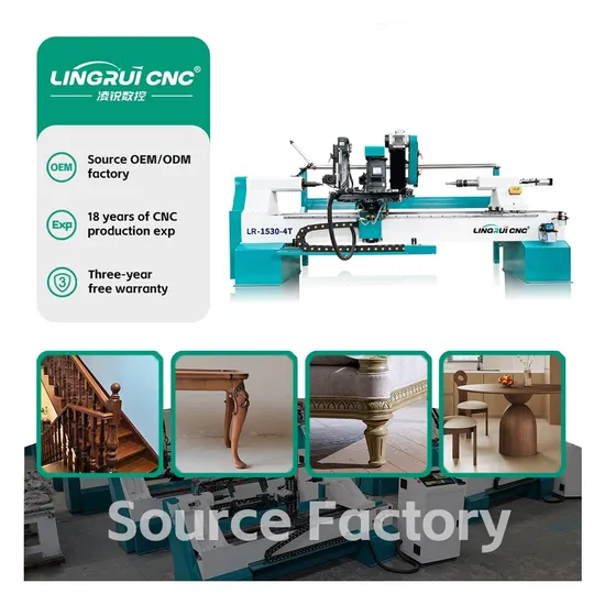 CNC Wood Lathe Automatic CNC Wood Lathe 5 Axis CNC Wood Lathe Machining Wood