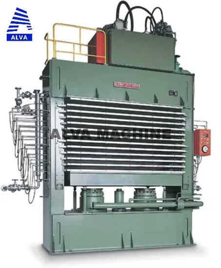 Woodworking Machinery Equipment, China Alva Machinery Multi-Layer Veneer Hot Press Machine, Spot Quick Start, Long Service Life
