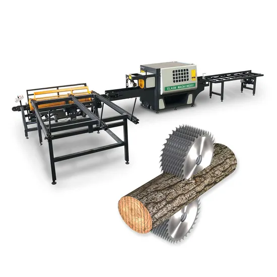 Multi Blade Cutting Log Saw Mill Timber Sawmill Board Edger Wood Working Sawing Machine