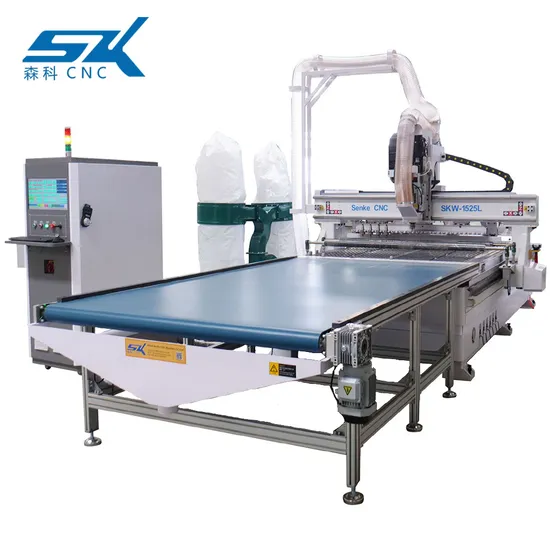 1325 2030 2140 Auto Loading Unloading Tables Atc CNC Nesting Machine for Carpenter Furniture Making