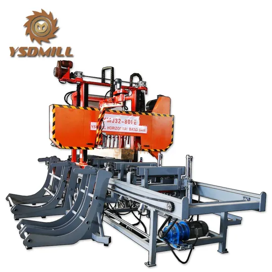 Wood Saw Horizontal Bandsaw Mill Band Sawing Machine Portable Sawmill