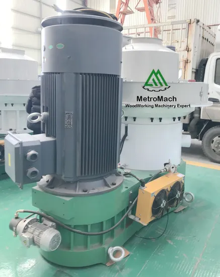 Wood Waste Sawdust Biomass Rotex Centrifugal Vertical Ring Die Pellet Machine
