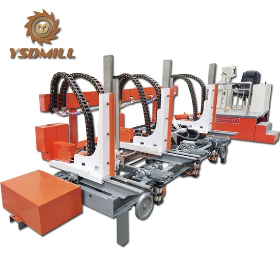 Sawmill Machine Wood Cutting Full Automatic Log Carriage Band Saw Machine