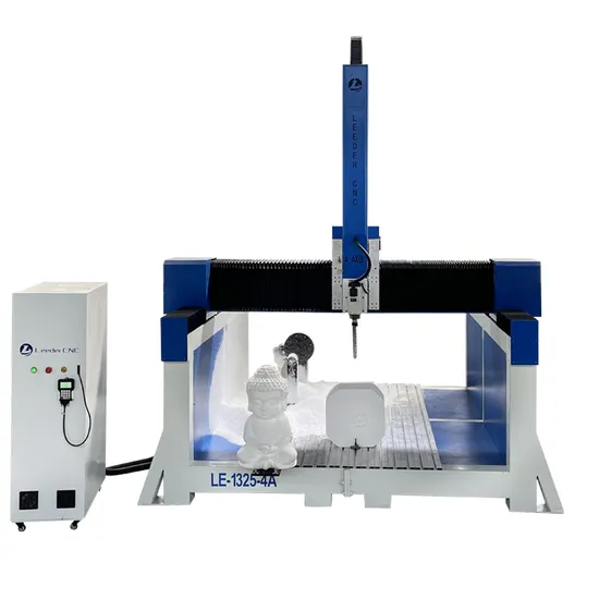 4 Axis 5axis Swing Spindle Foam Milling Routing Machine CNC 3D Styrofoam Engraving Machine