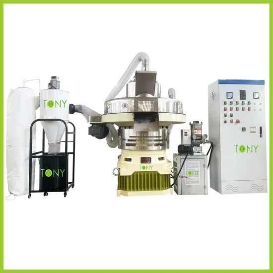 Safety/Effective Tony Tyj760 Biomass Fuel Pellet Machinery with 160kw 2.5-3t/H