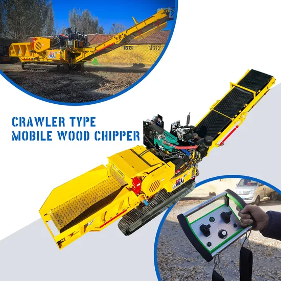 Shd Fully Hydraulic Horizontal Grinder Wood Chipping Machine in Biomass Fuel Industrial