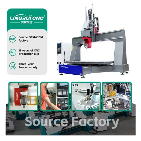 5 Axis CNC Wood Carving Machine CNC Router Wood Foam Milling Engraving Pattern Mould Model Making CNC Router Machine