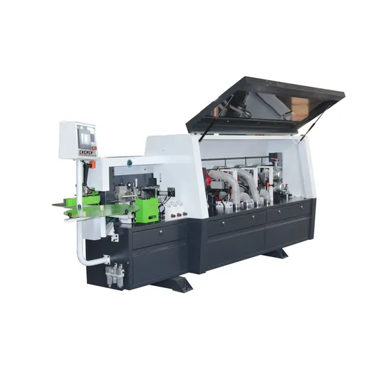 Paint-Free Board Woodworking Machinery Fully Automatic Edge Banding Machine for Ecological Board