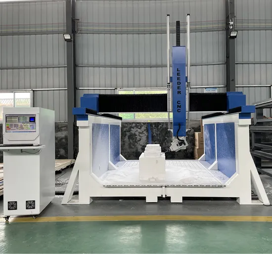 Large Size 4 Axis CNC Wood Router Foam Machining Centre Machine with Split Structure