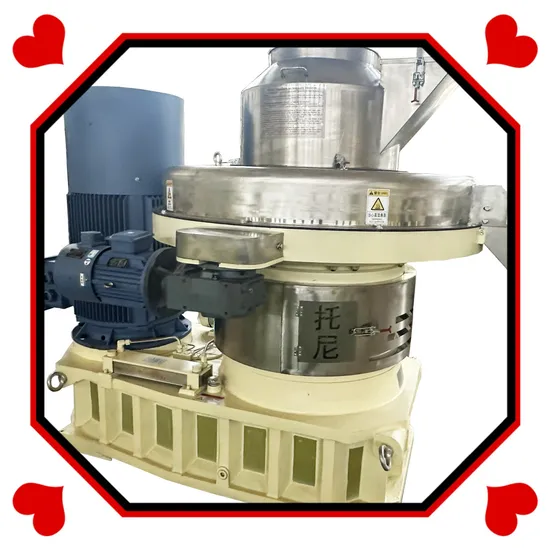 China Manufacturers with Output 3-4tonper Hour Ring Die Pellet Machine
