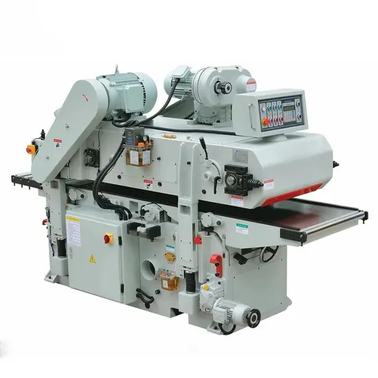 High Accuracy Woodworking Automatic Double Side Wood Planer