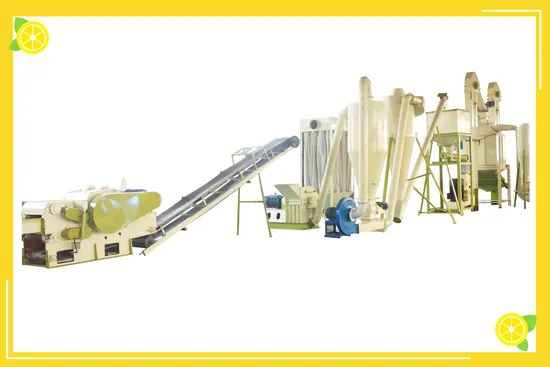 CE Certified Rice Husk Wood Complete Biomass Wood Pellet Line From China