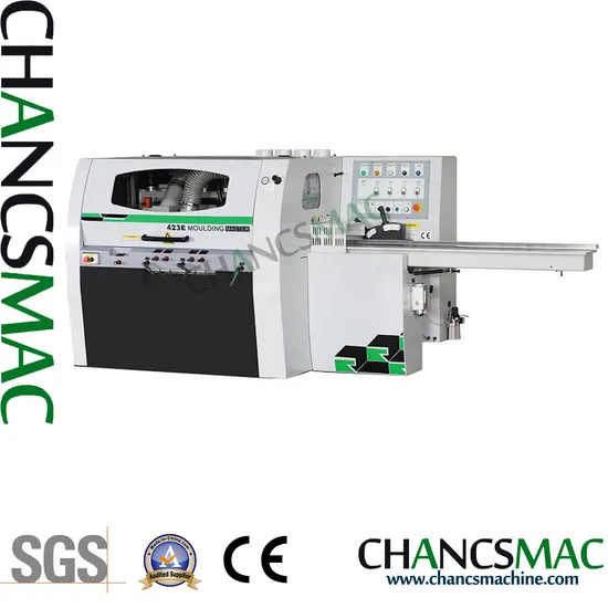 High Performance CNC 4-Side Moulder Woodworking Machinery