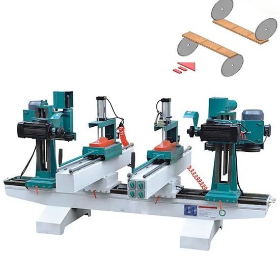 Mj243b Vertical Spindle Wood Double End Saw Machine for Sale