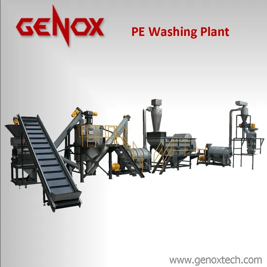 Plastic Washing Machine / Friction Washer/Shredder/Tire Recycling