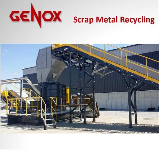 High Efficiency Scrap Metal Shredding & Metal Shredder System