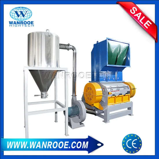 100-3000kg/H Waste Plastic Lumps Waste Bottles Cutter Recycling Crusher Machine