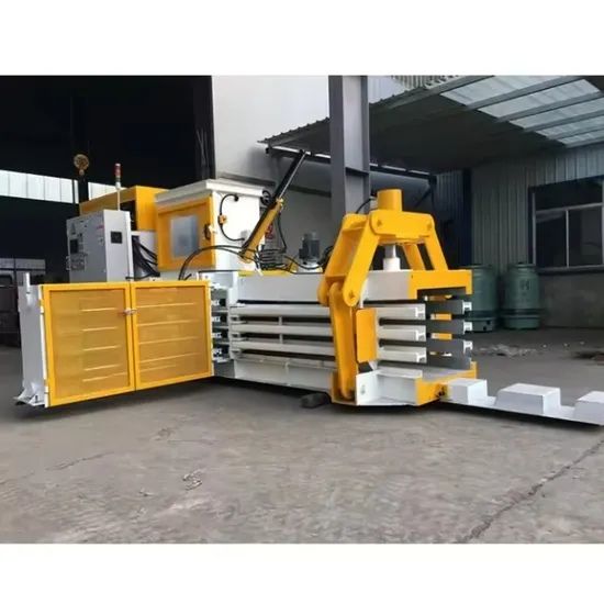 Tire Baler Machine Waste Paper Compress Baler Vertical Forage Baler