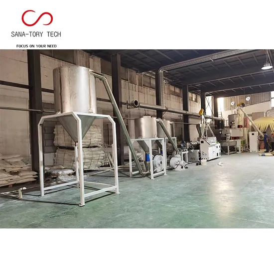Plastic Film WPC Granulator Recycling Machine