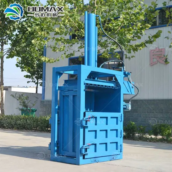 Cheap Price Hay Baling Machine Vertical Plastic Bottle Rubber Aluminum Can Press Baling Machine