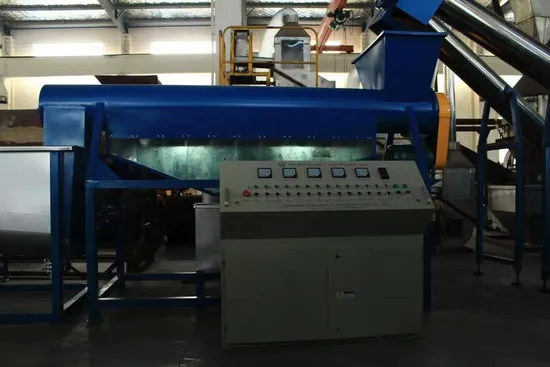 Pet/PE/PP/PVC Bottle Recycling Machine (crushing/washing/drying)