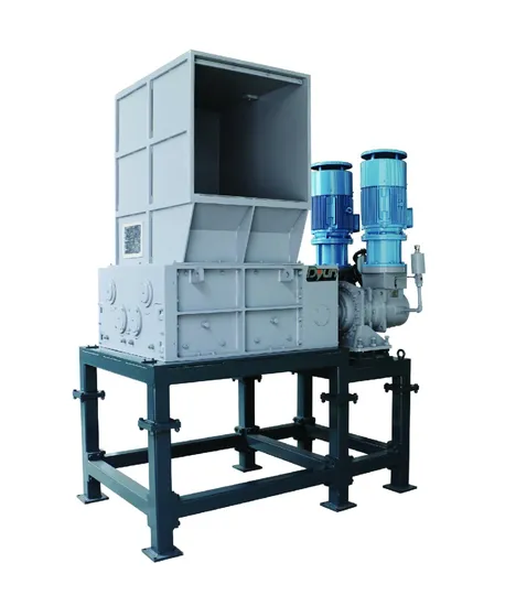 Plastic Four-Shaft/Axle Shredding Machinery for Recycling/Washing Waste Plastic Drum/ Plate/ Carboy