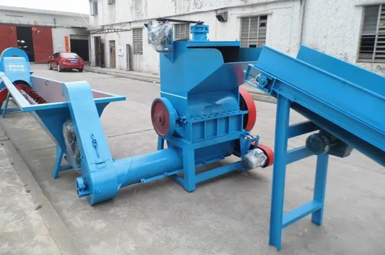 Economic Pet Bottle Flakes Crushing and Washing Machine