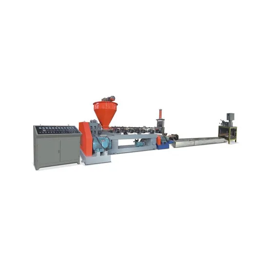 High Performance Granulating Crusher High Speed Two Extruder Plastic Recycling Machine