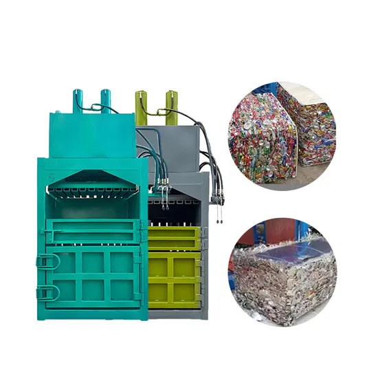 Vertical Hydraulic Cardboard Carton Baling Press Machine Waste Plastic Paper Baler for Sale