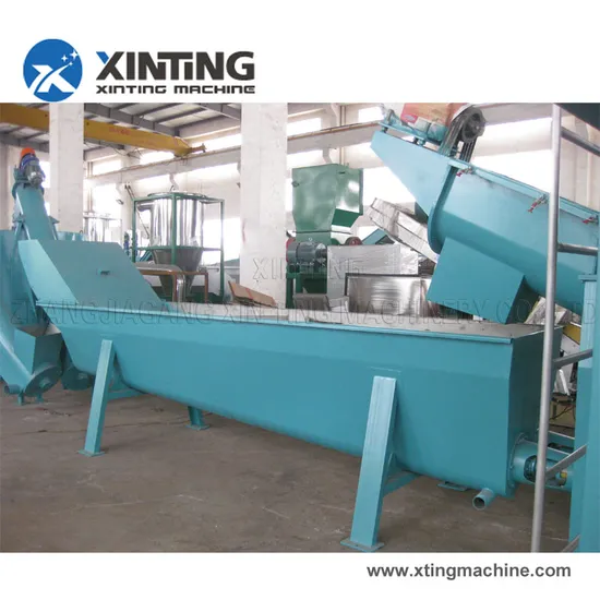 Waste Plastic Pet Material Hot Washing Machine Recycling Line