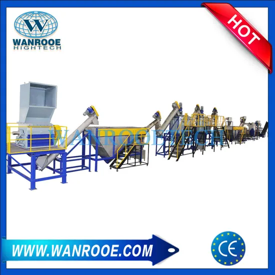 100-3000kg/H Pet Bottle Plastic Drink Bottle Recycling Washing Line