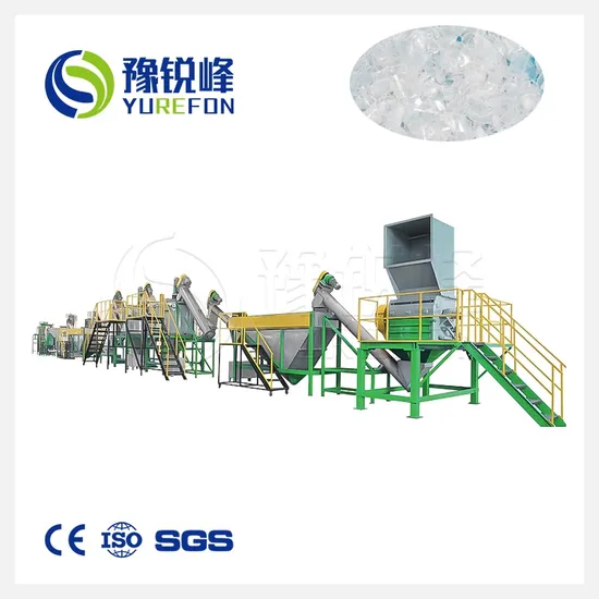 Plastic Pet HDPE PP Woven Bag Film Crushing Washing Waste Recycle Line