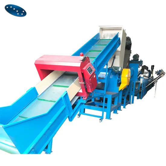 PE PP Plastic Film Crushing Washing Drying Machine
