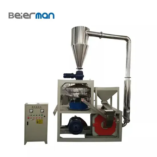 PE Scraps Milling Machine/PVC Plastic Pulverizer