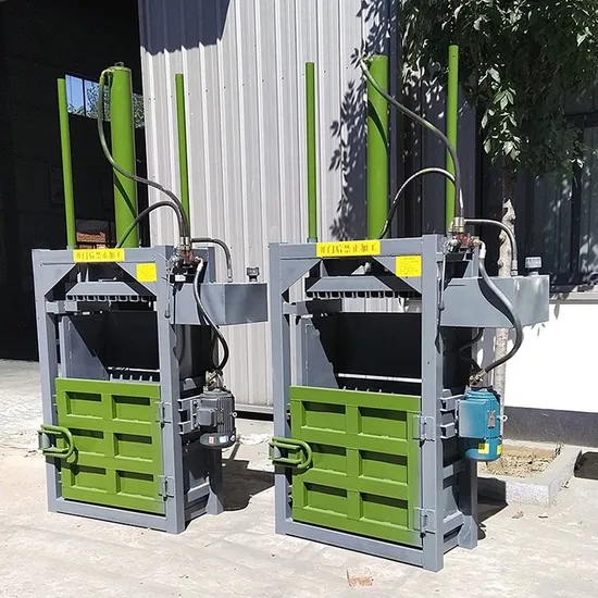 Collection Transportation Rag Baler Machine Used Clothes Press Machine China Mini Plastic Cardboard Baler