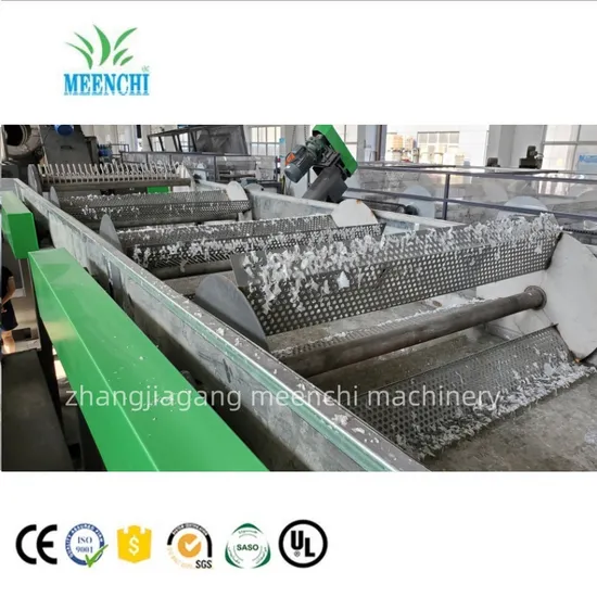 Continuous Waste Plastic Recycling Machine Low Cost
