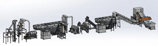 Plastic Film Crushing Washing Drying Recycling Machine