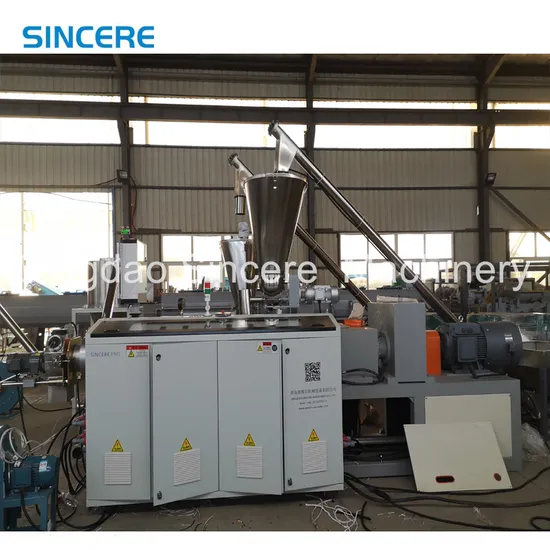 Reliable and Fully Automatic Granulator Extruder Machine for Packing Belts/Bottle Flakes