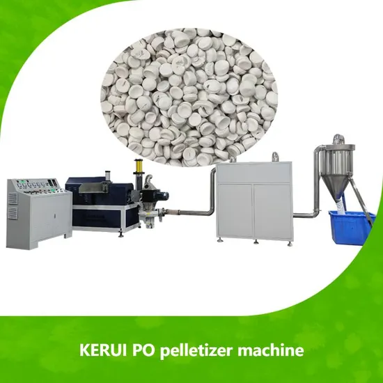 Po Material Plastic Recycling Machine Extruder Price From China Manufacture