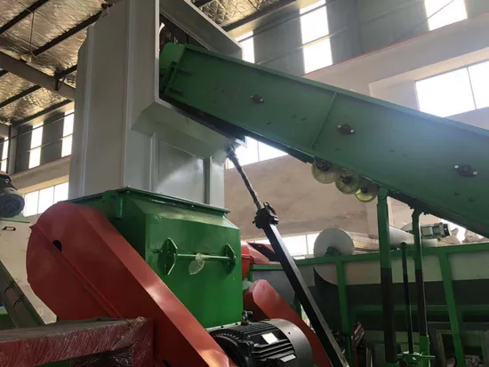 PP PE Recycled Plastic Film Washing Equipment Line/Plastic Recycling Machine