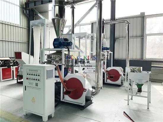 SMF 500 PP PE Pet EVA Wood Plastic Pulverizer / Miller / Powder Making Machine